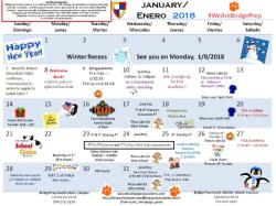 January Calendar
